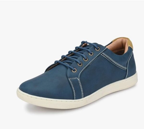 Fashion Lace Up Non-Slip Flats Trendy Stylish Casual All Day Comfortable Lightweight Sneakers with Extra Comfort on Heel - Image 2