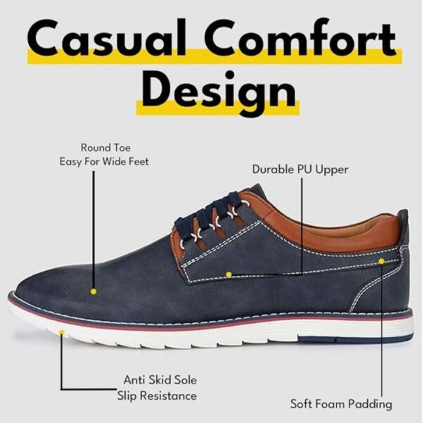 Walking, Office Comfortable and Classy Sneakers with Extra Comfort - Image 3