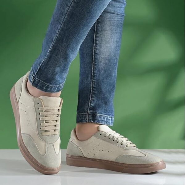 Men Sneakers | Casual Sneakers | Experience Comfort & Style with Soft Cushioned Insole | Trendy Lace-Up Design Perfect for Daily Adventures - Image 5