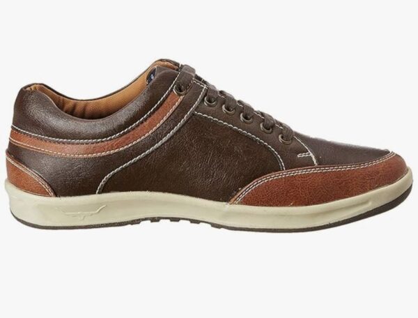 Causal Sneakers | Lace-Up Design | Rounded Front | Soft Cushioned Insole | Fashion Sneakers | Anti Skid Sole