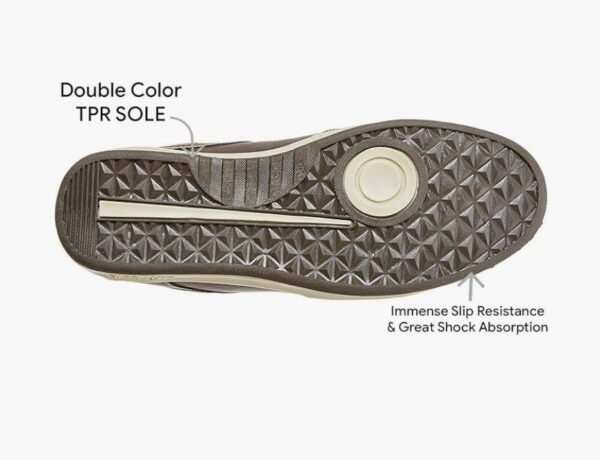 Causal Sneakers | Lace-Up Design | Rounded Front | Soft Cushioned Insole | Fashion Sneakers | Anti Skid Sole - Image 5