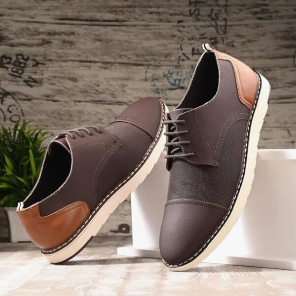 Casual Sneakers Oxfords Walking, Office Comfortable and Classy Sneakers with Extra Comfort - Image 2